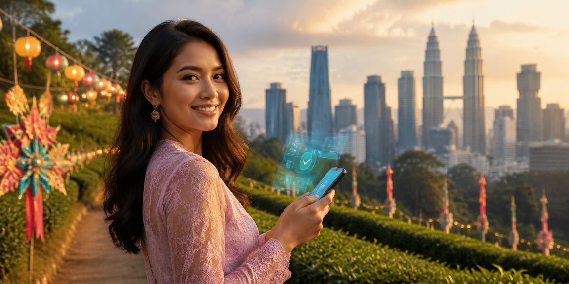 Antaramuka mrlucky bagi pengalaman mudah alih di Kuala Lumpur